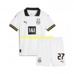 Camisolas de futebol Borussia Dortmund Karim Adeyemi 27 Criança Equipamento 3ª 2024/25 Manga Curta